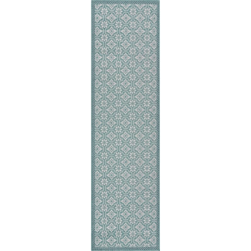Well Woven Medusa Manola Indoor Outdoor Flatweave Tribal Area Rug