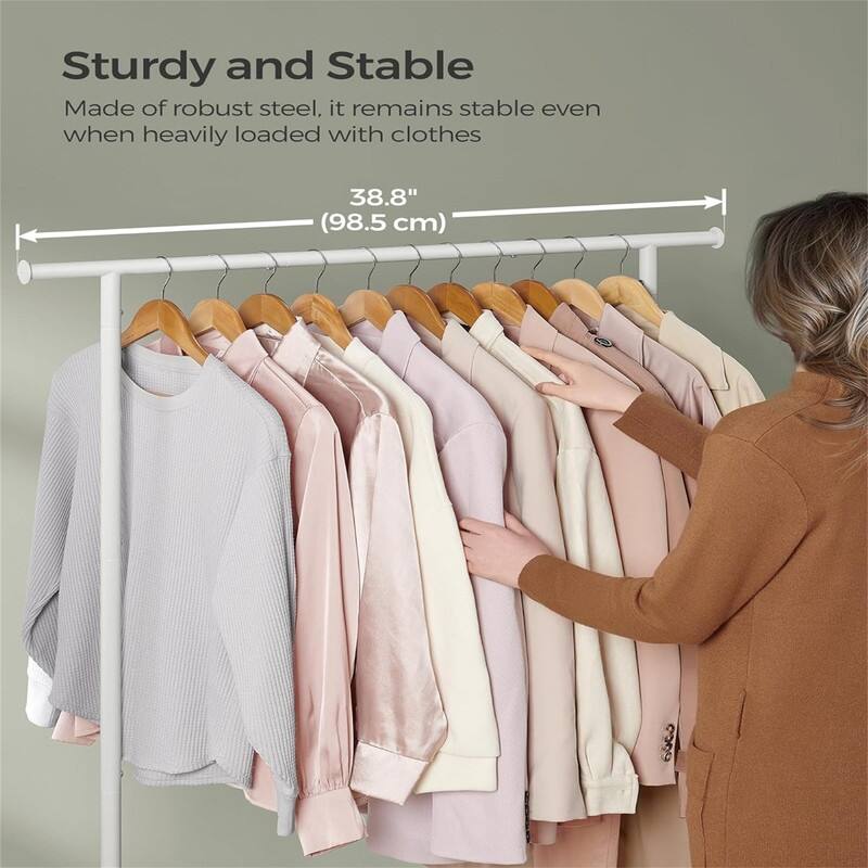 Clothes Rack with Wheels