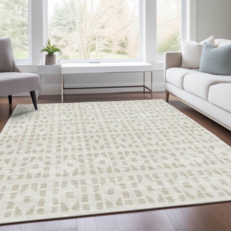 Premium Washable Super Soft Modern Imprints Mayfield Rug