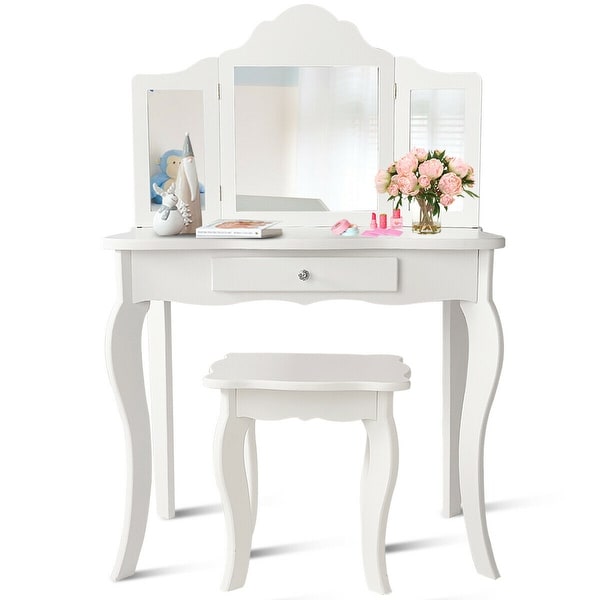 childs makeup table