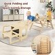 preview thumbnail 11 of 21, 7-in-1 Toddler Climbing Toy Connected Table and Chair Set for Boys and Girls - 31.5” x 23.5” x 5” (L x W x H)
