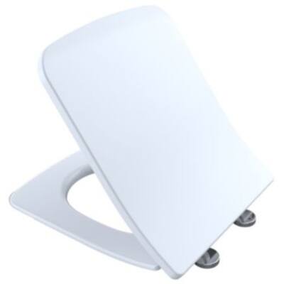TOTO 15-1/4" Slim Square SoftClose Closed Front Toilet Seat