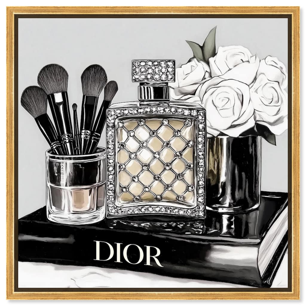 Classy Ink Glam Setup Canvas by Art Remedy