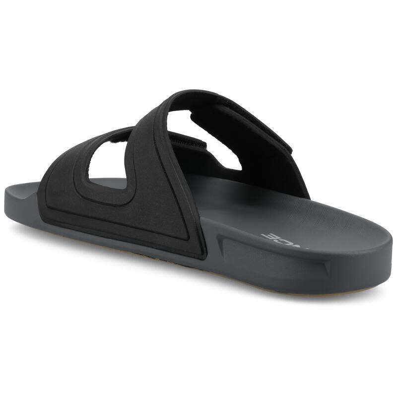 Vance Mario Comfort Adjustable Strap Slide-in Sandal