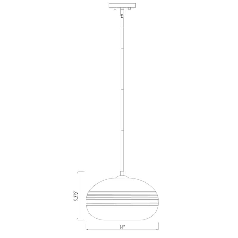 Z-Lite Harmony 14" Wide Pendant