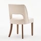 preview thumbnail 75 of 144, Wooden Dining Chairs Set of 2/4/6,Modern Fabric Upholstered Dining Room Chair Kitchen Chairs