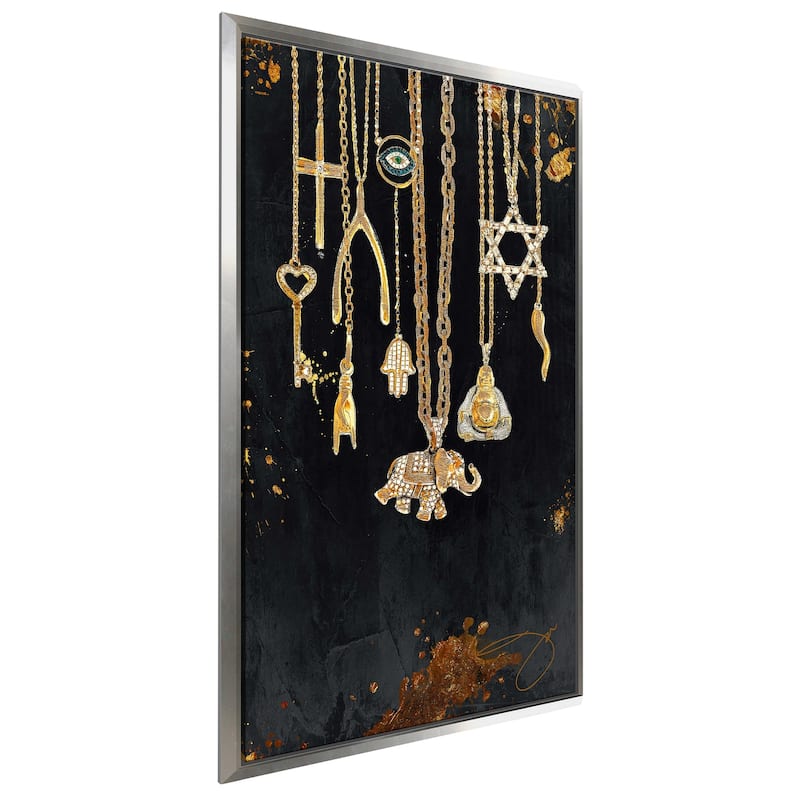 "Faith And Luck 2" by Jodi Print on Floating Canvas
