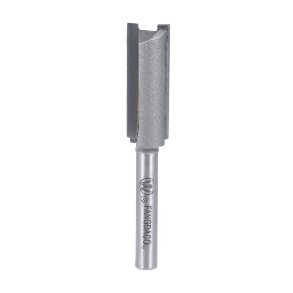 Router Bit 1/4 Shank 1/2" Cutting Dia 2 Straight Flutes HSS Milling Cutter DIY - 1/4X1/2"