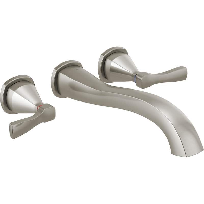 Delta Stryke Wall Mounted Tub Filler - Lumicoat Stainless