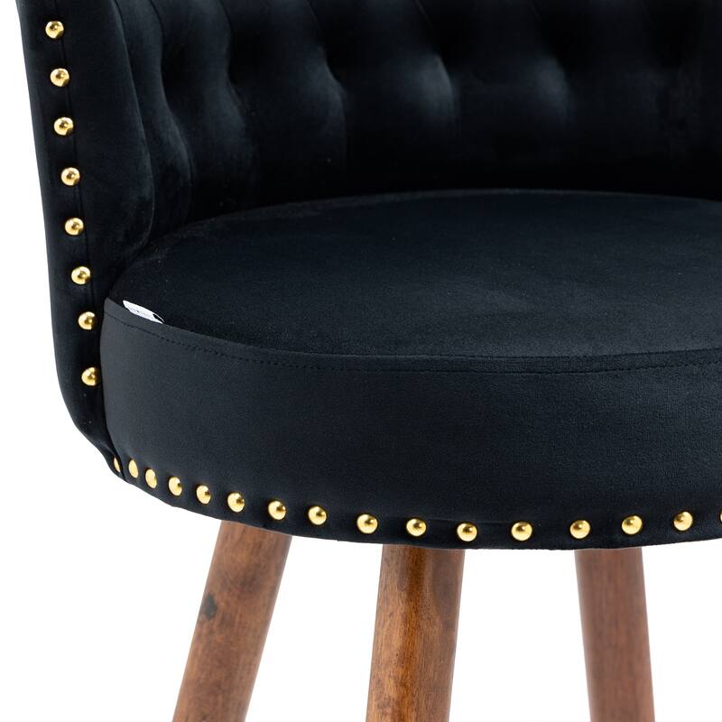 Swivel Bar Stools With Backrest Footrest