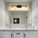 preview thumbnail 15 of 23, Modern Bathroom Vanity Light Dimmable LED Bathroom Sconce Wall Lighting Fixture with Bowl Glass Shade for Porch,Mirror Cabinets