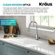 preview thumbnail 128 of 167, Kraus 2-Function 1-Handle 1-Hole Pulldown Sprayer Brass Kitchen Faucet