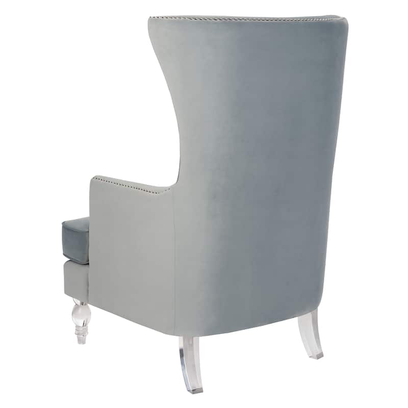 SAFAVIEH Couture Geode Modern Wingback Chair - 29.1" W x 32.3" D x 44.9" H