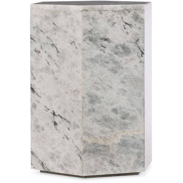 Hooker Furniture 638 503 Gry Wide Marble And Fiberglass Accent Table From The Melange Naples Collection Marbled Gray Overstock Hooker Furniture 638 503 Gry Wide Marble And Fiberglass Accent Table From The Melange Naples Collection Marbled Gray Overstock