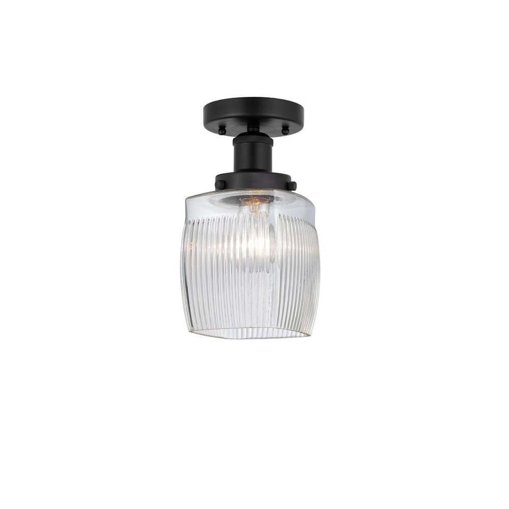 Innovations Lighting Colton - 1 Light 6" Semi-Flush Mount