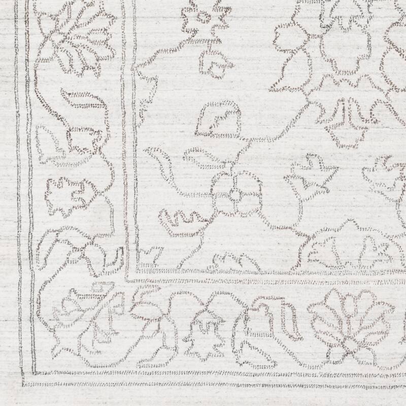 Surya Dove Hand-loomed Viscose Area Rug