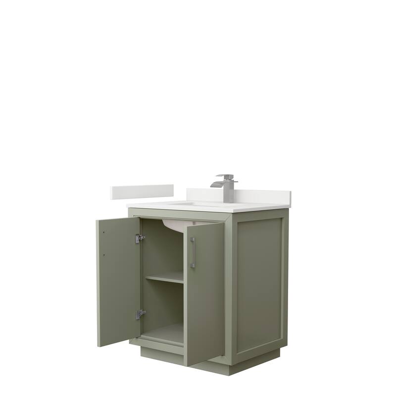 Icon 30-inch Single Vanity, Quartz Top