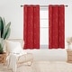 preview thumbnail 98 of 113, Deconovo Gold Line 52 Width Curtain Panel Pair (2 Panel)