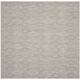 SAFAVIEH Courtyard Marolyn Indoor/ Outdoor Waterproof Patio Backyard Rug - 4' x 4' Square - Grey/Grey