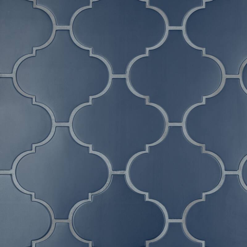 Merola Tile Provenzale Lantern Bleu 8" x 8" Porcelain Floor and Wall Tile