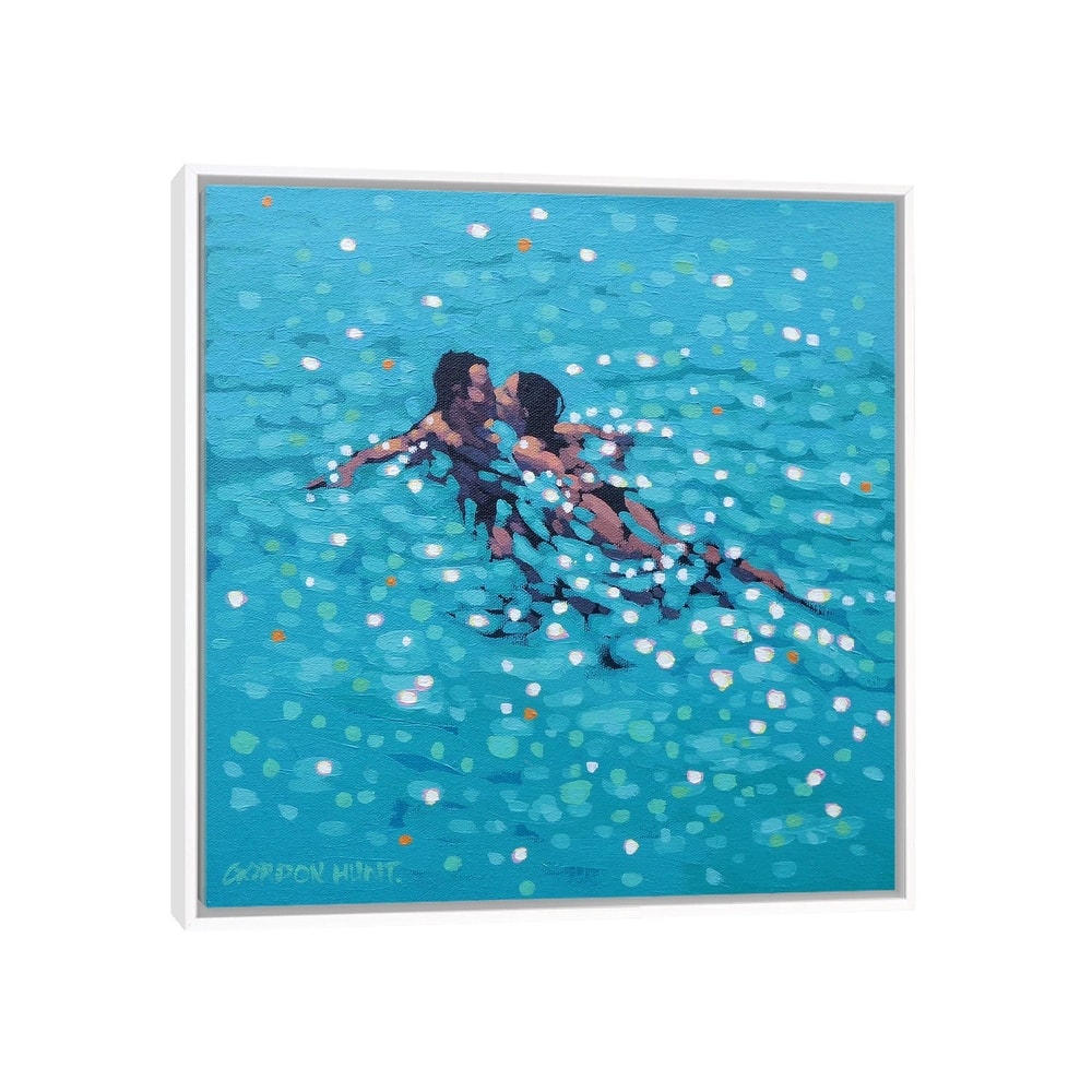 iCanvas "Turquoise Kiss" by Gordon Hunt Framed