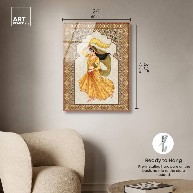 Dancing Princess Acrylic by Art Remedy, Ready to Hang