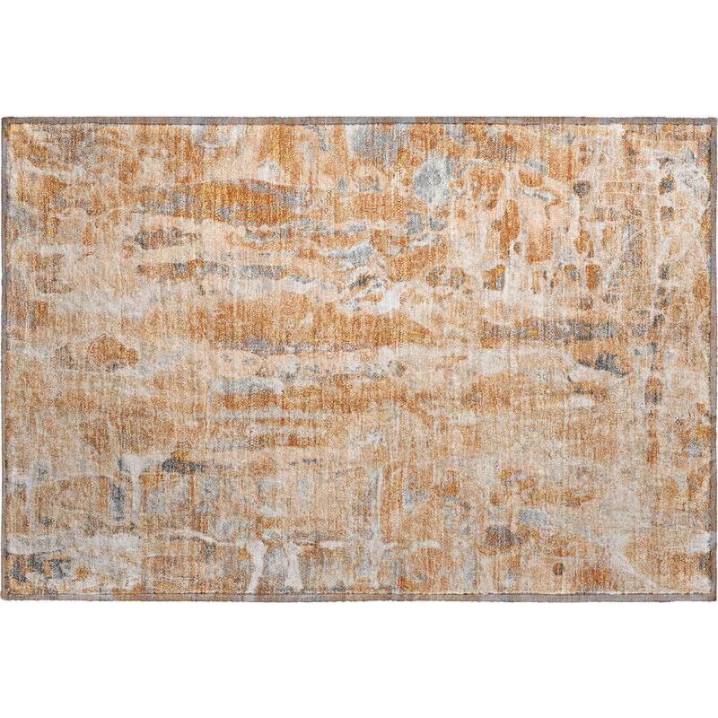 Premium Washable Super Soft Contemproary Rugged Mayfield Rug