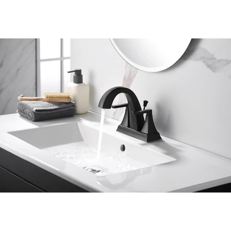 Ultra Faucets Lotto Collection Two-Handle 4" Centerset Lavatory Faucet