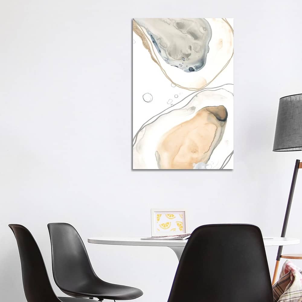 iCanvas "Ocean Oysters IV" by June Erica Vess Canvas Print