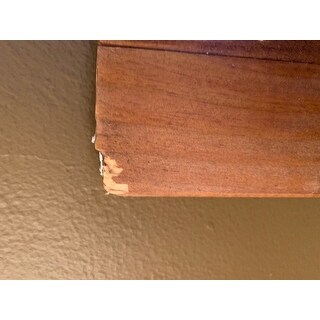 60" Solid Wood Asymmetrical TV Stand Console - 60 x 15 x 23h