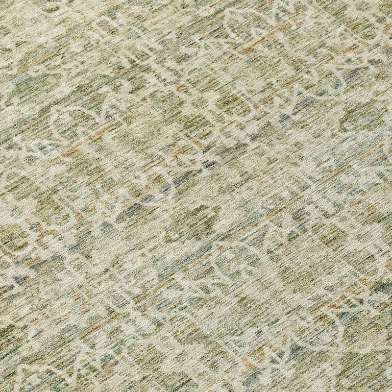 Machine Washable Indoor/Outdoor Traditional Harmony Chantille Rug
