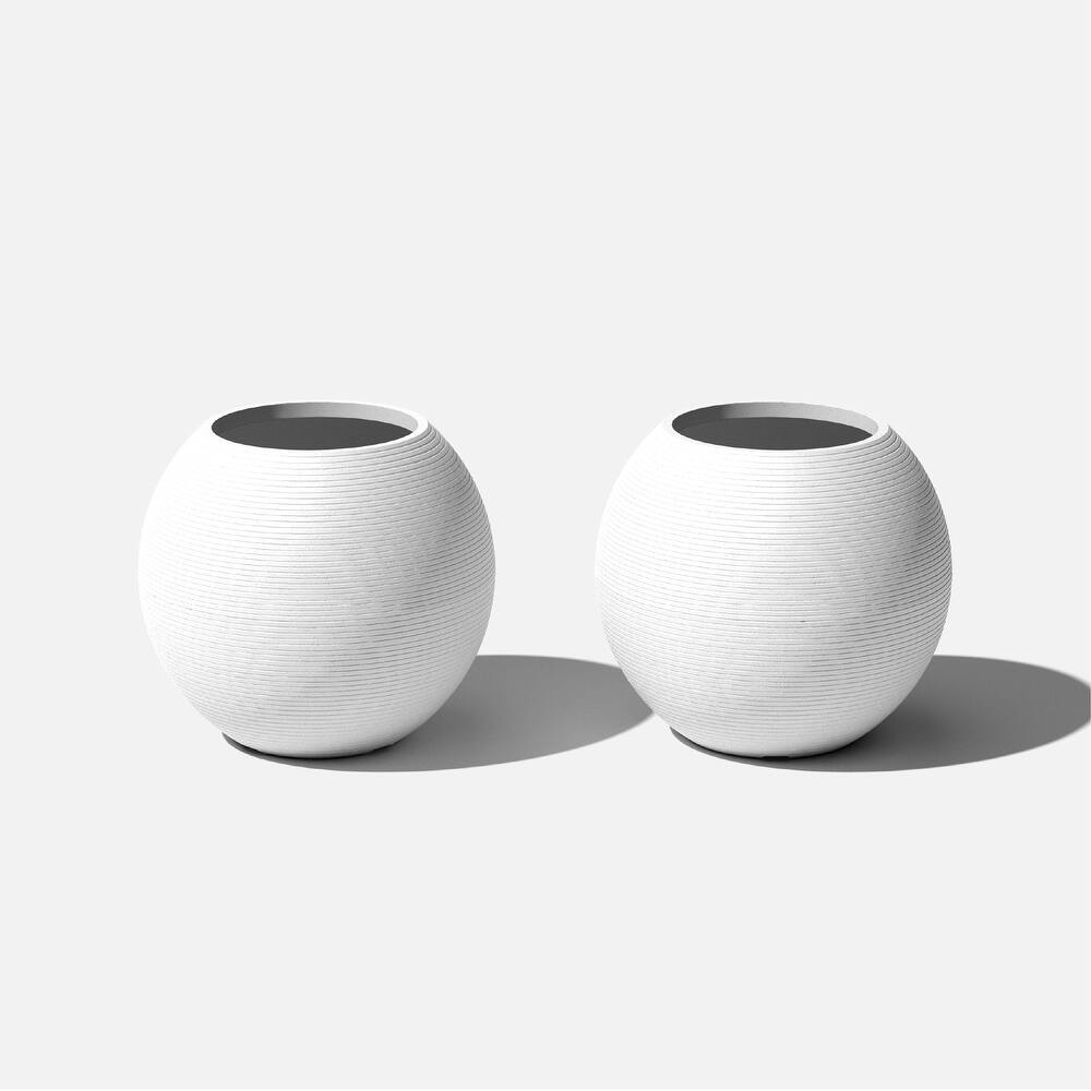 Veradek Strata Series Sphere 18'' Planter