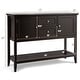 preview thumbnail 27 of 45, Costway Sideboard Buffet Table Wooden Console Table w/ Drawers &