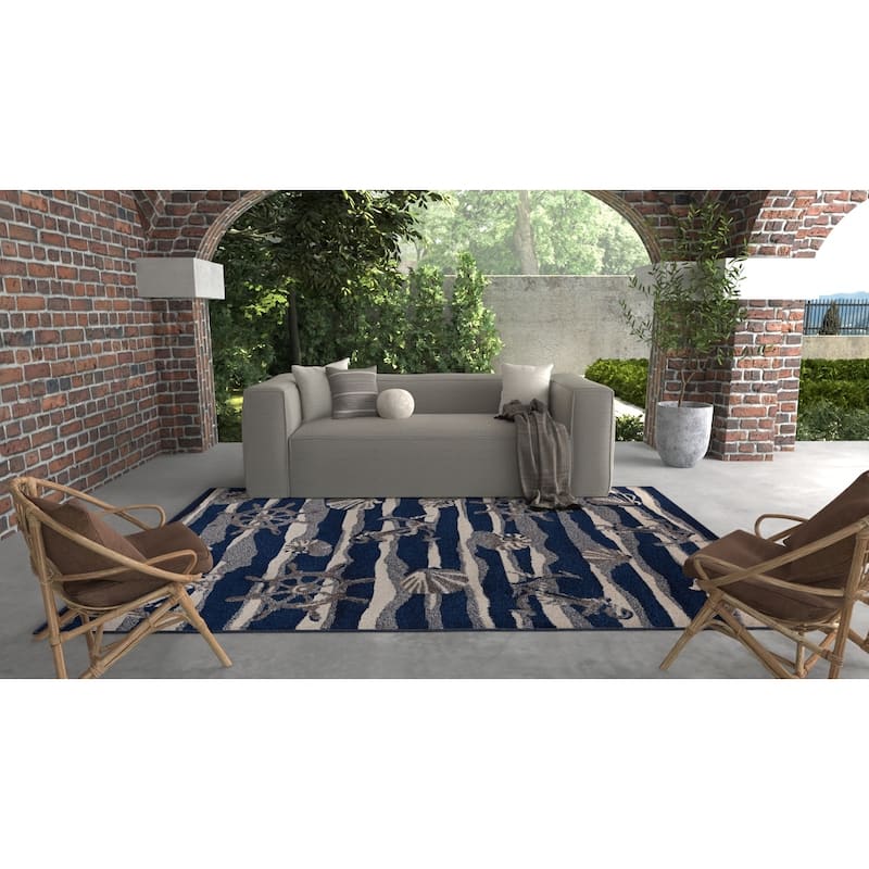 Ophenia Illusions Outdoor Rug by Havenside Home
