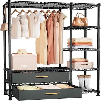 F3 Freestanding Closet Garment Rack - 14.5"D x 39.4"W x 71.2"H