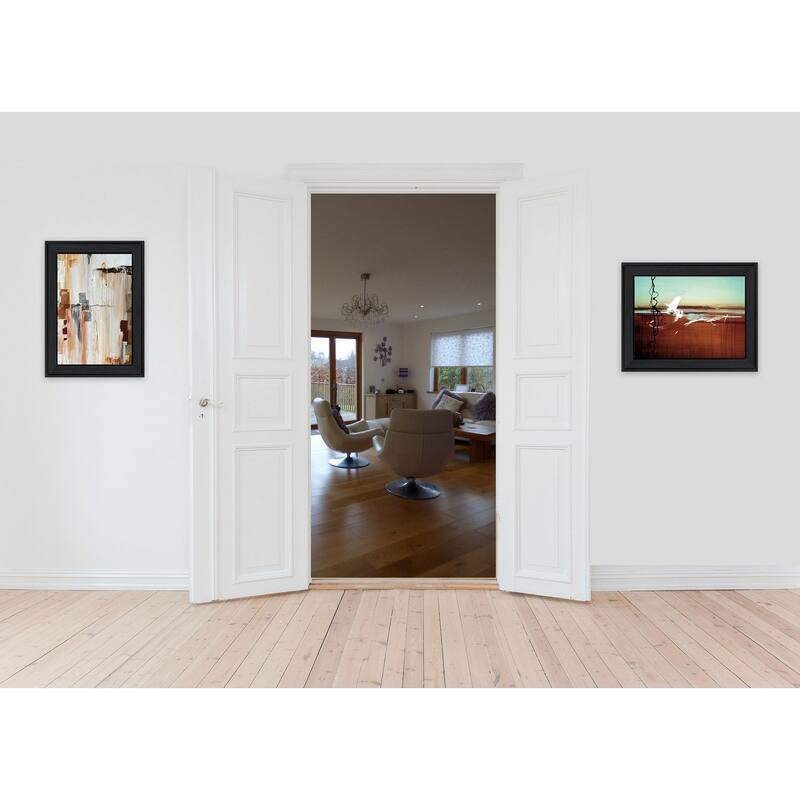 TrendyDecor4U Contemporary "Abstract Flight" 2-Piece Vignette by Cloverfield & Co