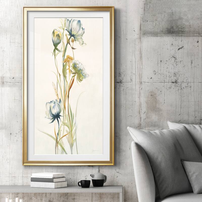 LATE SUMMER WILDFLOWERS I- Premium Gallery Wrapped Print - Ready to Hang