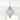 Juliette 12" Crystal/Metal LED Chandelier Pendant, Chrome by JONATHAN  Y