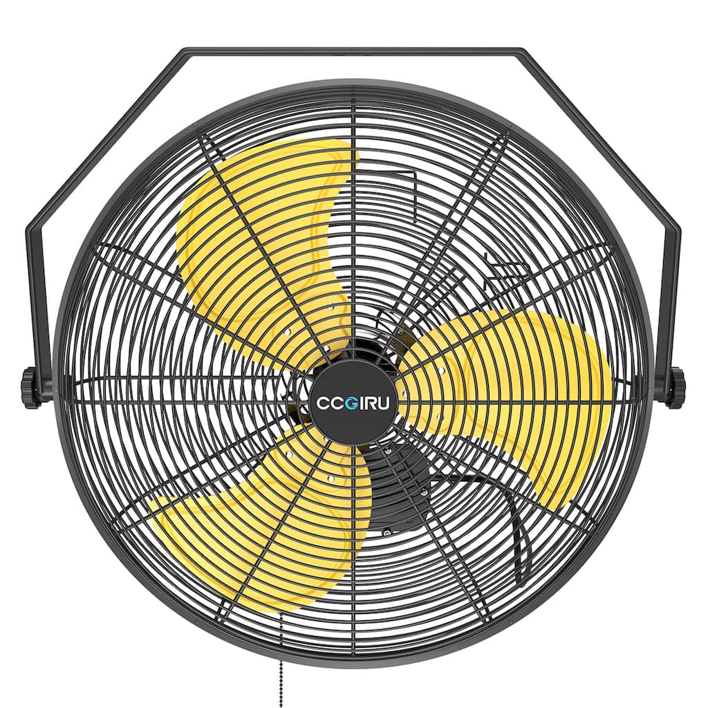 20" Outdoor Industrial 3-Speed Wall Mount Fan with IP44 Waterproof