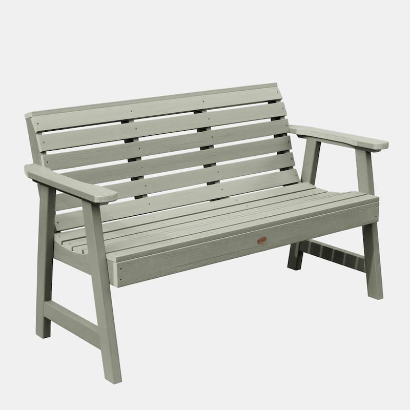 HIGHWOOD Weatherly 5-foot Eco-friendly Synthetic Wood Garden Bench - Eucalyptus