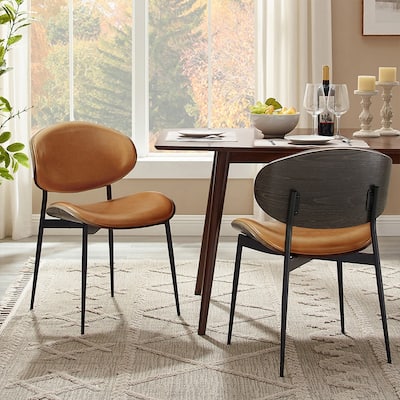 Art Leon Mid-century Modern Dining Chairs (Set of 2)