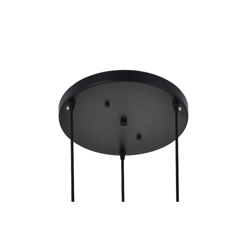 Histoire 3 light chrome Pendant