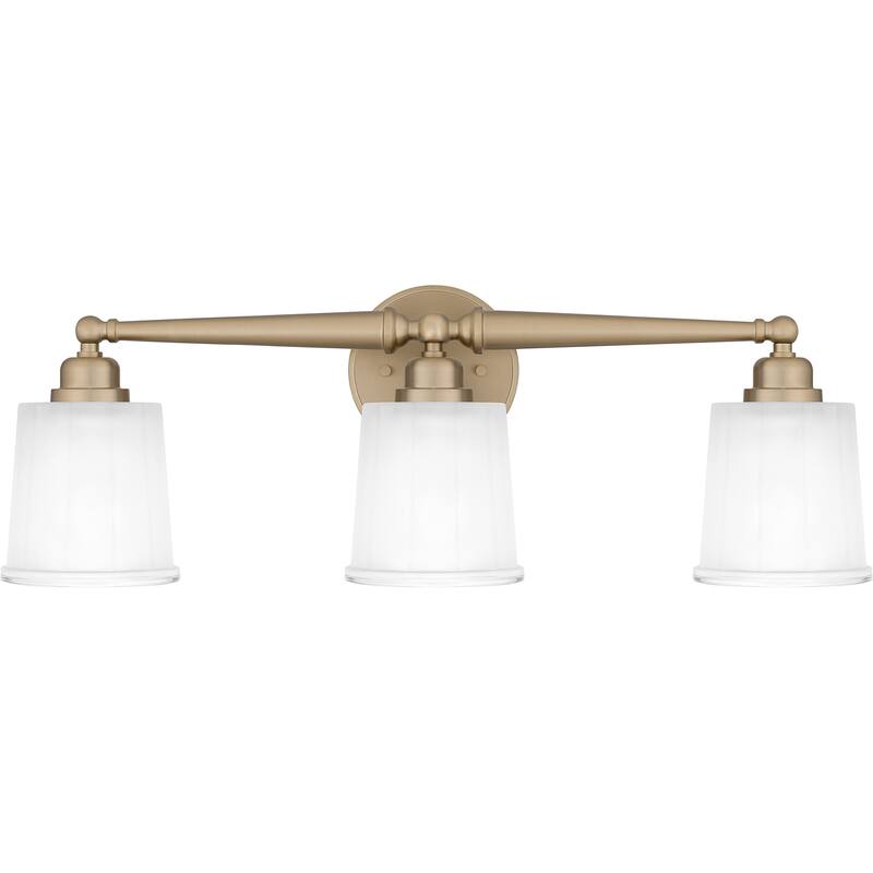 Cecilia 3-Light Bronze Gold Bath Light