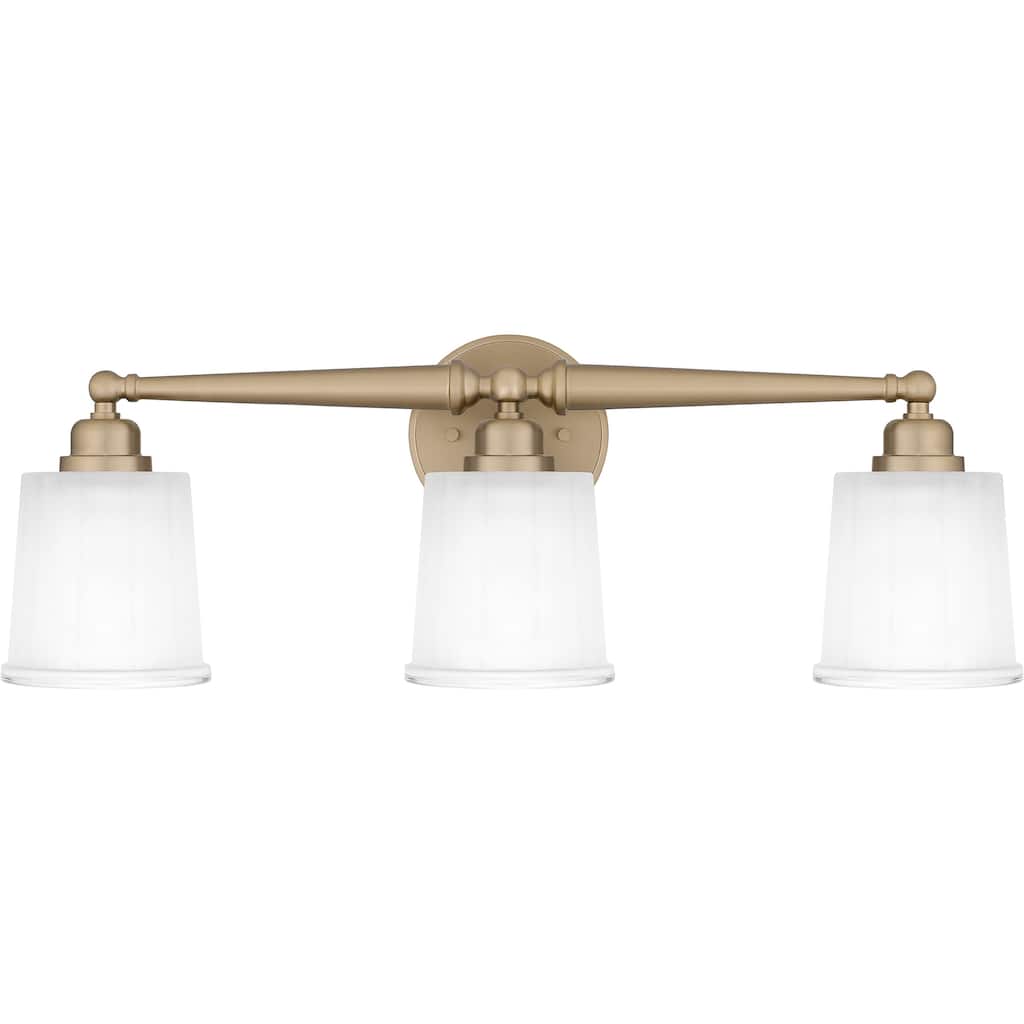 Cecilia 3-Light Bronze Gold Bath Light