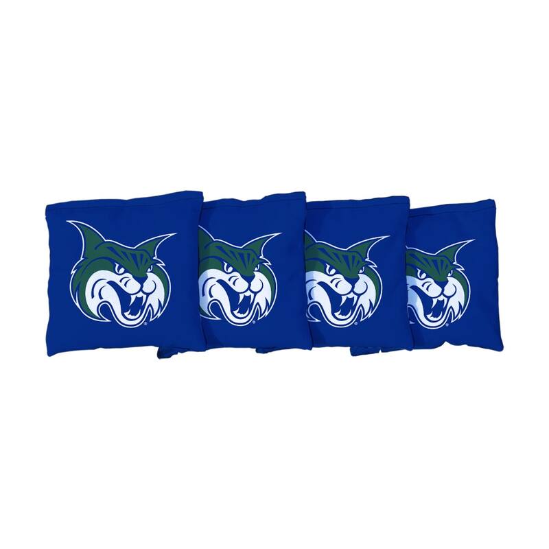 Georgia College Bobcats Blue Cornhole Bags - All-Weather Resin Filled