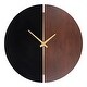 preview thumbnail 5 of 7, Kate and Laurel Keene Wall Clock - 22" Diameter