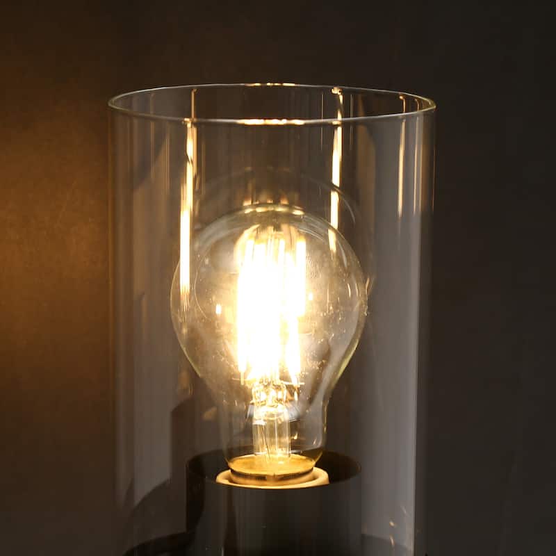 Modern Farmhouse 53 IN 7-Light Chandelier Black Kitchen Island Light for Dining Room - 53.1" W