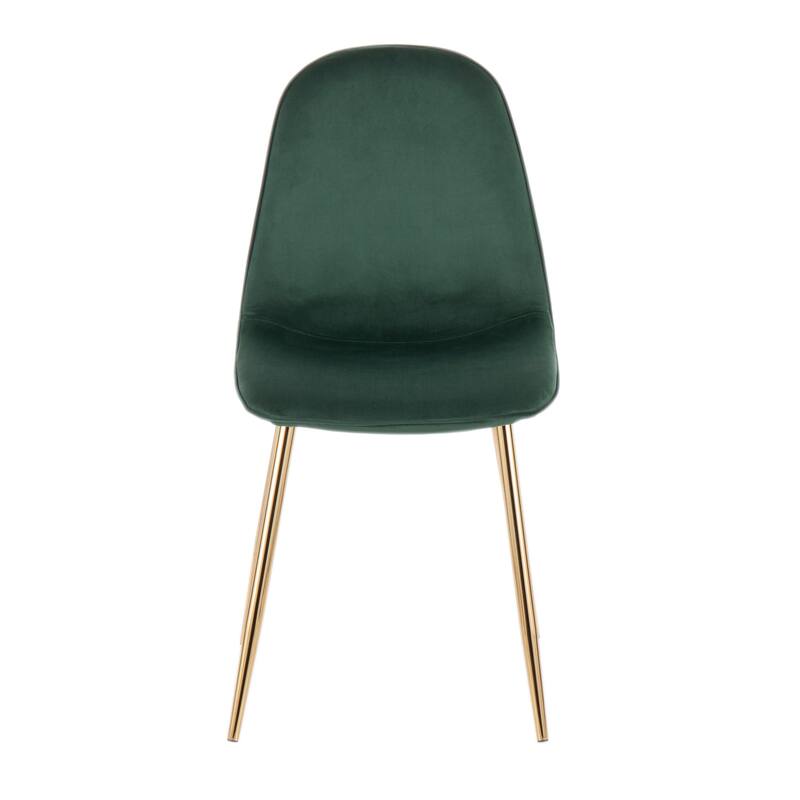 Silver Orchid Stone Gold Dining Chair - Set of 2