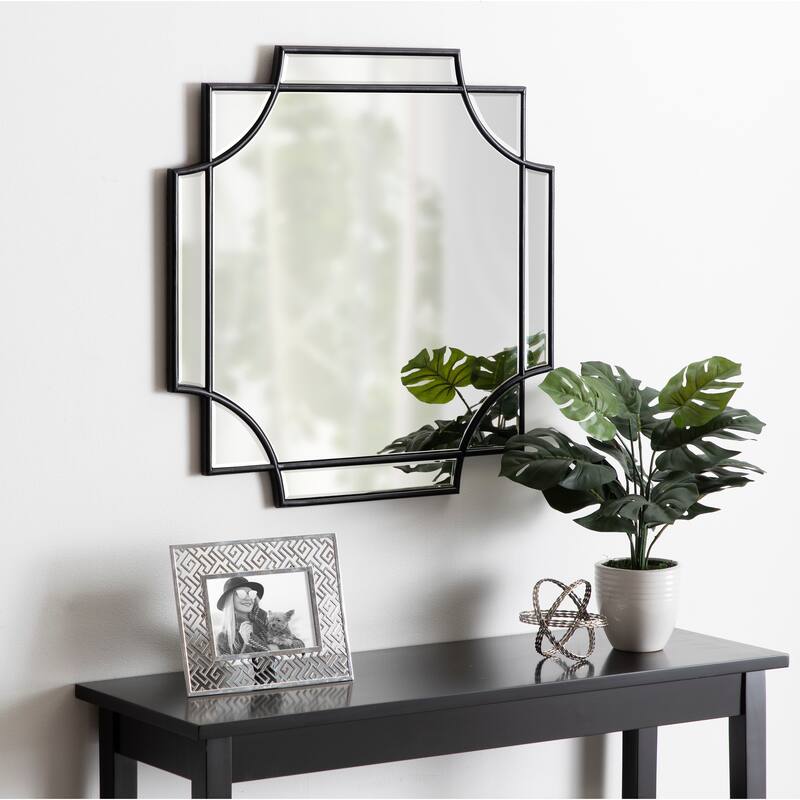 Kate and Laurel Minuette Traditional Decorative Framed Wall Mirror