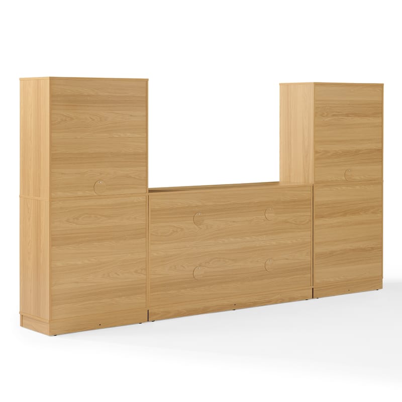 Crosley Naomi 3-Piece Entertainment Center